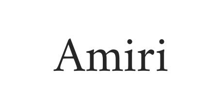 Amiri - Font Family (Typeface) Free Download TTF, OTF - Fontmirror.com