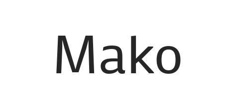 Mako Font Family Typeface Free Download Ttf Otf Fontmirror Com