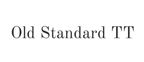 Old Standard Tt Font Family Typeface Free Download Ttf Otf Fontmirror Com