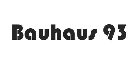 Schriftart Bauhaus 93 Download Kostenlos | DE Bauhaus