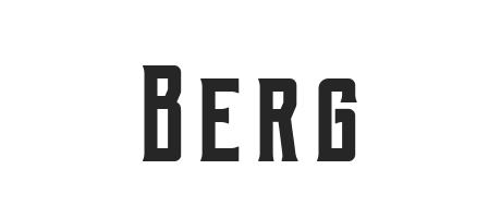 Berg - Font Family (Typeface) Free Download TTF, OTF - Fontmirror.com