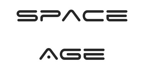 space age fonts