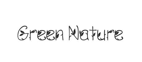 Green Nature - Family (Typeface) Free Download OTF - Fontmirror.com