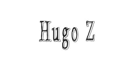 Hugo Z Font Family Typeface Free Download Ttf Otf Fontmirror Com