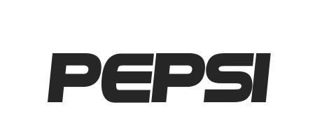 Pepsi Font Alphabet