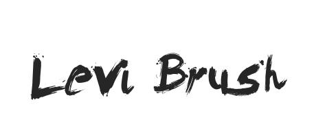 levi brush font free download