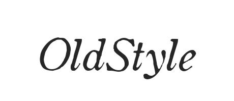 OldStyle Font