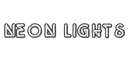 Neon Lights Font Family Typeface Free Download Ttf Otf Fontmirror Com