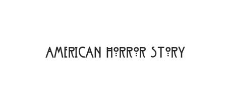 american horror story font