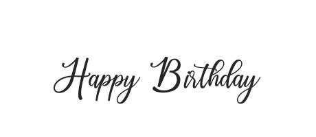 Happy Birthday - Font Family (Typeface) Free Download TTF, OTF ...