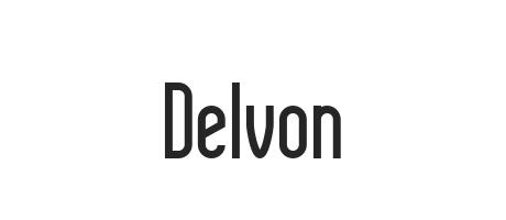 Delvon - Font Family (Typeface) Free Download TTF, OTF - Fontmirror.com