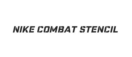 Latón Desfiladero Entrada Nike Combat Stencil - Font Family (Typeface) Free Download TTF, OTF -  Fontmirror.com