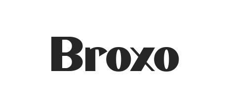 Broxo - Font Family (Typeface) Free Download TTF, OTF - Fontmirror.com