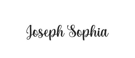 Joseph Sophia - Font Family (Typeface) Free Download Ttf, Otf - Fontmirror.com