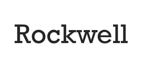 fonts like rockwell fonts like rockwell