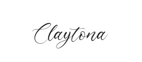 Claytona - Font Family (Typeface) Free Download TTF, OTF - Fontmirror.com