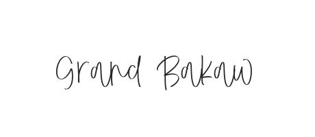 Grand Bakaw - Font Family (Typeface) Free Download TTF, OTF ...