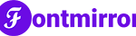FontMirror logo