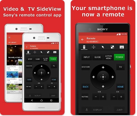 Sony TV SideView