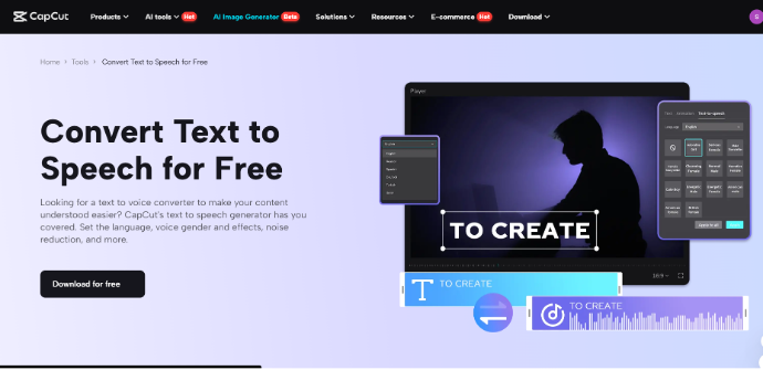 Explain Coding Basics with Text to Speech AI in CapCut PC