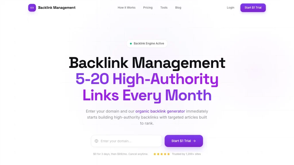 BacklinkManagement