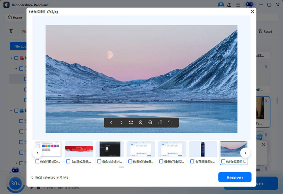 verify files and save