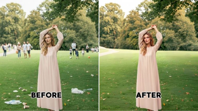remove object from photo