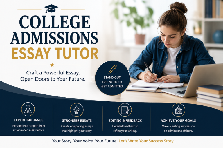 College Admissions Essay Tutor