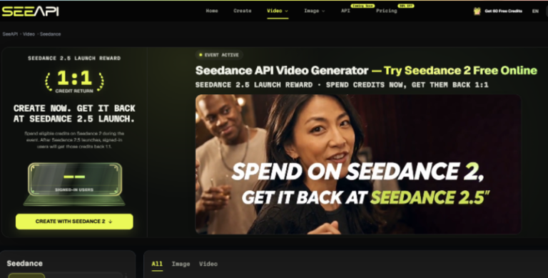 Seedance API Online