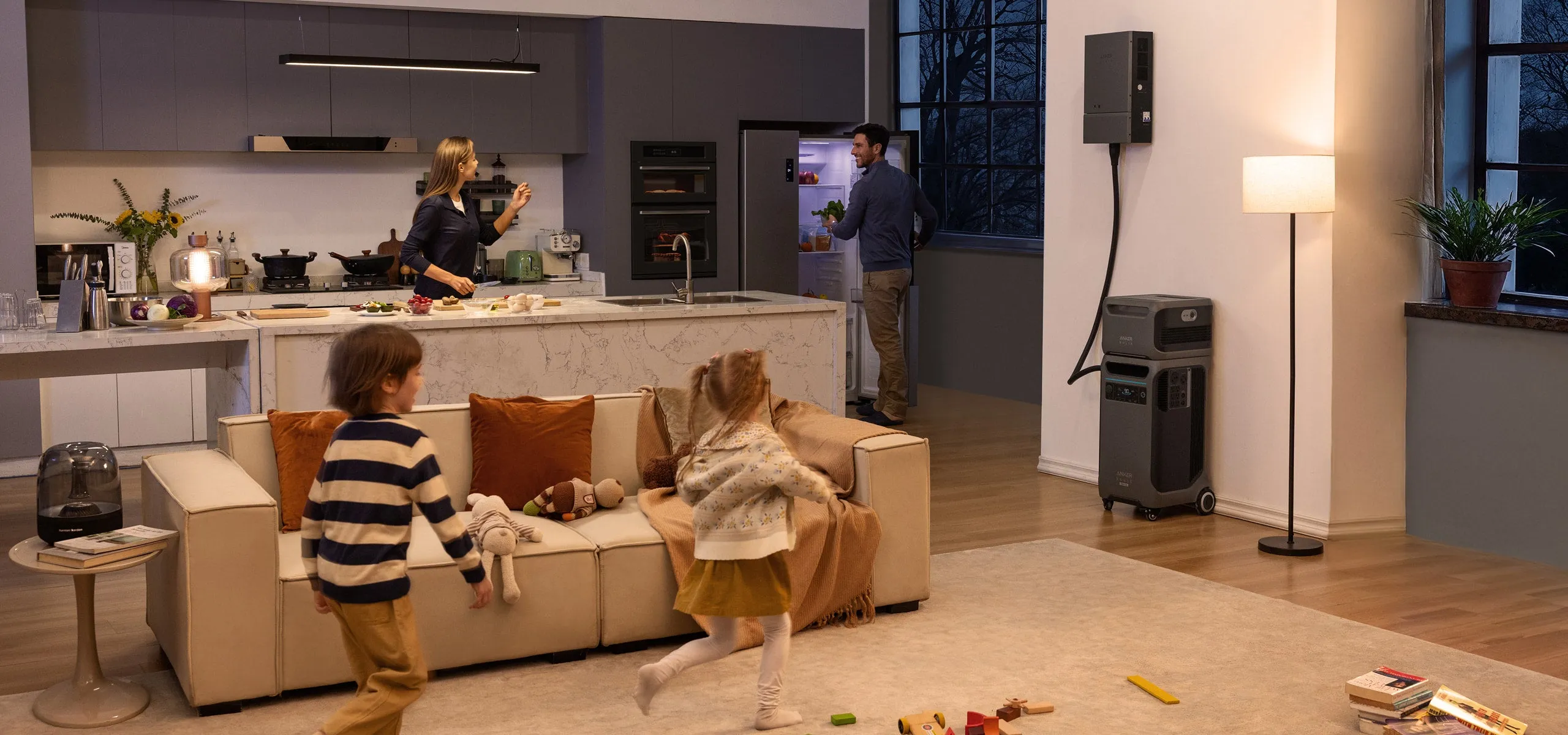 kids playing at home