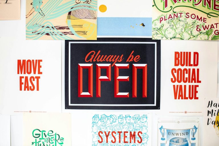 always be open sign