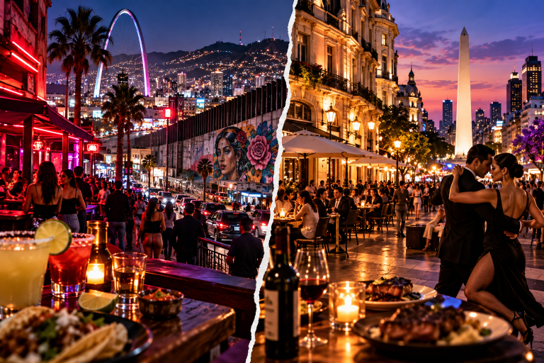 Tijuana or Buenos Aires? A Practical Guide to Latin America’s Two Most Talked-About Nightlife Cities